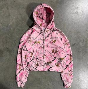 เสื้อฮู้ดดี้ผู้ชายผ้าคอตตอน 100% หนัก 480 กรัม ทรงโอเวอร์ไซส์ ไหล่ตก พิมพ์ลายพรางดิจิตอลตามสั่ง ปักลาย  ผ่านการซักแล้ว ไม่หด - Product Image 1