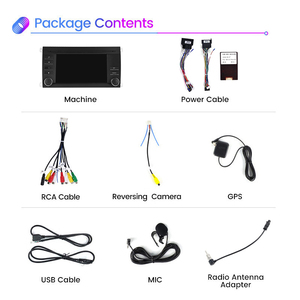 Para Navegación Portátil 360 para Estéreo de Auto <span class=keywords><strong>con</strong></span> Amplificador CarPlay para 2003-2010 - Product Image 3