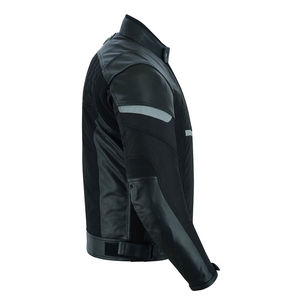 Veste de tourisme en textile imperméable pour hommes, coupe longue approuvée, fabricant de marque privée d'usine, vêtements de course automobile et de moto - Product Image 2
