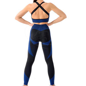 Venta caliente Mejor calidad Mujeres Yoga Set Uso al aire libre Tela suave Mujeres Yoga Set Bajo MOQ Mujeres Yoga Set - Product Image 2