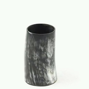 Tazas de cerveza de cuerno vikingo Natural con acabado a mano de lujo, taza de cuerno vikingo para beber de calidad superior, logotipo personalizado - Product Image 1