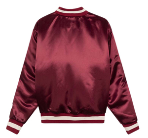 Jaet en cuir de style nouveau vintage avec manteau imperméable d'hiver en peau de mouton véritable avec des vestes universitaires - Product Image 2