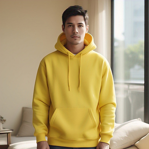 Pull à capuche pour hommes Tops Haute qualité Loose Fit Hood Long Sleeve Hoodies Outdoor Jogging Fitness Wear Hoodie Men's - Product Image 1