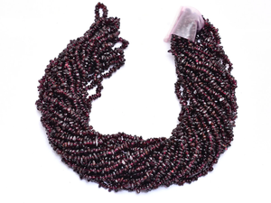 ลูกปัดพลอยโกเมนขนาด 4 มม.-5 มม. แบบไม่เจียระไน สำหรับทำสร้อยคอ ลูกปัดพลอยกึ่งมีค่าธรรมชาติ รูปทรงก้อนเรียบ สำหรับทำเครื่องประดับ - Product Image 3