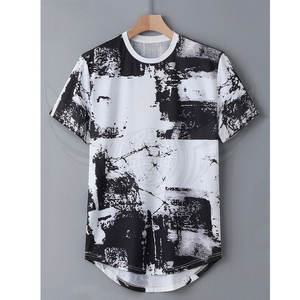 เสื้อยืดระบายอากาศได้ดีสำหรับผู้ชายเสื้อยืดพิมพ์ลาย - Product Image 2