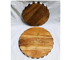 Custom Material Coaster Set Classic Style <b>round</b> Stone Pads for Kitchen Made in India - Product Image 4