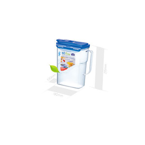 [LocknLock] BISFREE ABF734 Bouteille d'eau de camping réutilisable en Tritan de 1,7 L, étanche, avec bouchon à charnière et poignée - Product Image 1