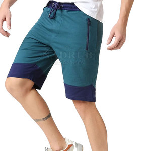 Best-seller Short en coton respirant à séchage rapide pour hommes, personnalisable, avec logo, à motif solide Service OEM - Product Image 1