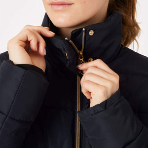 Veste matelassée en nylon à bulles légère pour femmes pour l'automne hiver nouveau Design fermeture à glissière confortable respirant avant - Product Image 4