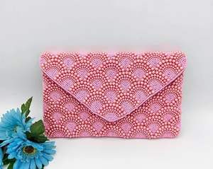 Bolsa pequeña bordada estilo indio para monedas - Product Image 3