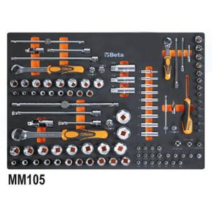BETA Assortiment de 199 outils à usage universel dans des plateaux en mousse EVA Ensembles d'outils polyvalents - Product Image 4