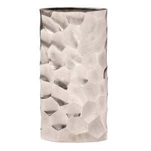 Florero de mesa con acabado de doble tono de metal para decoración del hogar, florero de lujo decorativo para ceremonia de boda a la venta - Product Image 3