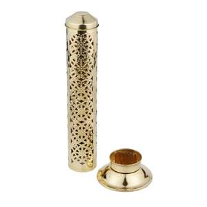 wholesale supplier Brass <b>Incense</b> <b>Sticks</b> <b>Holder</b> manufacturer Pure Brass Flower Agarbatti <b>Stick</b> Stand - Product Image 2