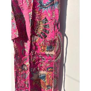 ชุดกิโมโนสไตล์วินเทจสำหรับผู้หญิงเสื้อคลุมอินเดียสุดหรูพร้อมสายรัดสปาเก็ตตี้สำหรับชีวิตประจำวัน - Product Image 4