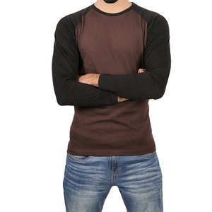 2025 nouveau T-Shirt d'entraînement pour hommes 100% coton coupe ample à manches longues sport course Fitness Gym imprimé T-Shirt - Product Image 3