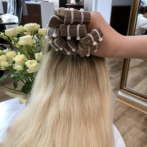 Super oferta: Extensiones de cabello humano vietnamita de colores, con cinta adhesiva, sin enredos, sin caída, súper sedosas - Product Image 4