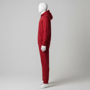Survêtement respirant pour homme, survêtement sur mesure de haute qualité pour homme, ensemble décontracté, 100% coton, survêtement d'entraînement unisexe - Product Image 4