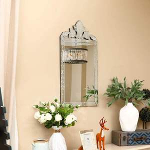 Décor de luxe Miroir mural antique Miroir décoratif vénitien en verre orné - Product Image 1