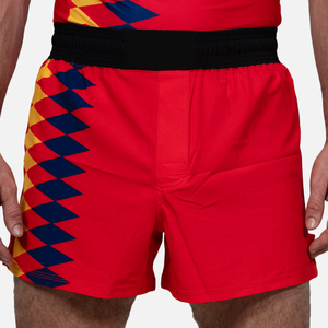 Customised <b>Men's</b> Summer Casual <b>Shorts</b> Lightweight Worsted Solid <b>Black</b> Animal Print High Waist Drawstring Breathable Anti-Wrinkle - Product Image 2