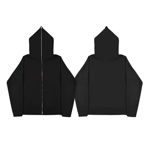 Wholesale Custom Graphic <b>Thermal</b> Hoodie Heavyweight Fleece Cotton Oversized <b>Men's</b> Hoodie&Sweatshirt with Zipper Plus Size Hoodie - Product Image 5