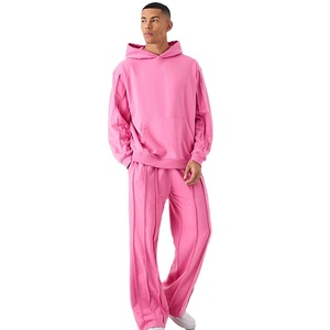 Vêtements de rue de haute qualité, tendance, 100% coton molletonné 350 grammes, coupe classique, impression personnalisée, service OEM, printemps, pour hommes - Product Image 1