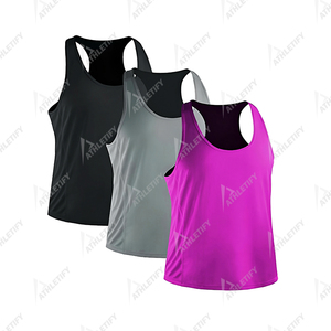 Camisetas sin mangas transpirables de talla grande para hombre, material suave y ligero, perfectas para usar durante todo el día, calor de verano y actividades activas al aire libre - Product Image 2