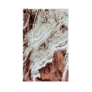 Denitri Ecru Beige Rose 60x100cm Recycled Cotton Yarn Dyed Jacquard Colorful Bath Rug & Shower <b>Mats</b> Custom Production - Product Image 2