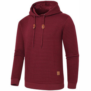Personnalisé Slim Fit Hommes Coton Jogging Hoodies Poches Hiver Solide Conception Formation Survêtements Pull à Capuche Tissu Imprimé - Product Image 3