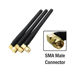 Antena de pato de goma ETEILY 868MHz 5dBi perfil bajo y baja pérdida de ángulo recto con conector macho SMA hecho en comunicación India - Product Image 5