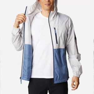 Chaqueta Cortavientos Acolchada Impermeable de Lona para Hombre de Alta Calidad con Cuello Alto y Cremallera Frontal con Logotipo, Tallas Grandes - Product Image 5