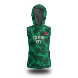 เครื่องแบบฟุตบอลลายธงชาติของเด็กผู้ชายชุด7on7 7v7ระบายอากาศได้ดีชุดฟุตบอลอเมริกันแขนกุดขนาดใหญ่พิเศษสั่งทำได้ตามต้องการ - Product Image 2