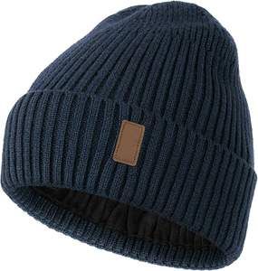 Gorros de Punto Jacquard de Mohair Personalizados, Gorros con Logotipo Personalizado para Invierno, Unisex, para la Temporada de Frío - Product Image 3