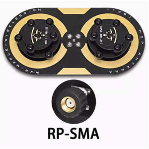 Fatshark SKYZONE Monitor RC FPV Goggles Original 11dbi 4,9G 5,8G SMA Circular Polarizado FPV Antena KIT Maple Antena inalámbrica - Product Image 4