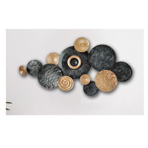 Arte de pared de metal de fabricación de latón AK en nuevo aspecto para arte de pared hecho a mano en nuevo estilo para decoración del hogar en precio al por mayor - Product Image 1