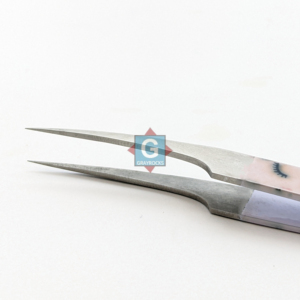 แหนบต่อขนตาสแตนเลสคุณภาพสูงเครื่องมือเสริมความงามแบบสั่งทำ - Product Image 2