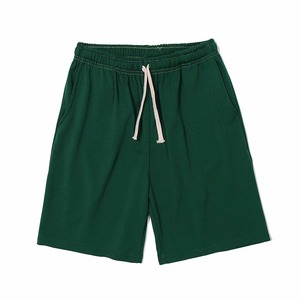 Short de jogging solide pour hommes 100% polyester tissu Oxford taille haute écologique respirant séchage rapide été entraînement athlétique - Product Image 6