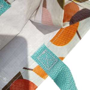 Bolsa de Compras Personalizable de Polipropileno Tejido con Asas de Tela No Tejida/Polipropileno para Supermercados y Empaquetado de Alimentos - Product Image 5