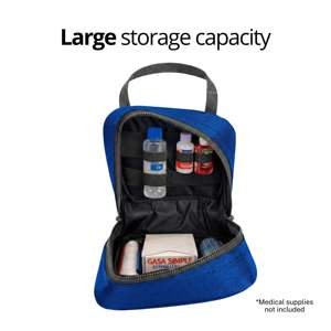 Kit di Pronto Soccorso Professionale Portatile con Tracolla Regolabile, Borsa Medica Vuota in Poliestere Resistente all'Acqua - Product Image 4