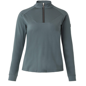 Chemises de course personnalisées pour femmes à manches longues hauts d'équitation vêtements équestres en gros couche de base imprimée couche de base - Product Image 1