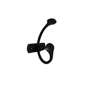 Perchero de pared metálico con ganchos para colgar ropa, sombreros y toallas - Product Image 5