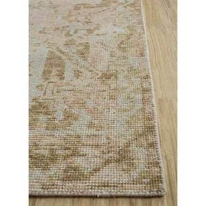 พรมขนสัตว์ถักมือ Erbe สีเบจและสีน้ำตาล ลายเหรียญตรา สำหรับตกแต่งห้องนั่งเล่นวัยรุ่น ขนาด 9x12 รุ่น GS-1068-CS-05 - Product Image 4