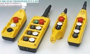 Station de pendentif à bouton-poussoir industriel CMK pour EOT Crane IP65 Rated CMK Brand Plastic Body Mechanical Interlock Heavy Duty Use - Product Image 6