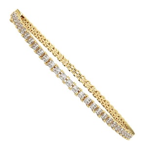 Pulsera de tenis con diamantes de corte princesa de moda, 1.25 ct, diamantes cultivados en laboratorio FG en platino, para bodas, compromisos y fiestas. - Product Image 1