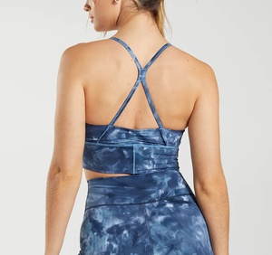 High Quality Women's Active Workout Yoga <b>Sports</b> <b>Bra</b> Set-Breathable Eco-Friendly Spandex/Nylon Customizable Printed Top <b>Bra</b> for - Product Image 3