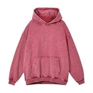 Sudadera con Capucha de Algodón Waffle de Primera Calidad, 400 Gsm, Talla Grande, Estilo Clásico con Lavado Ácido, Sudadera con Diseño Gráfico - Product Image 3