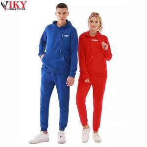 Chándal unisex con logotipo personalizado, Sudadera con capucha y pantalones de chándal, venta al por mayor, chándal para hombres y mujeres - Product Image 5