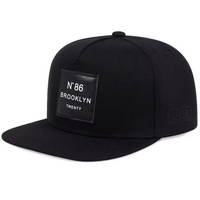 Casquette de baseball en coton à 5 panneaux personnalisée Hip Hop |   Motif imprimé et brodé |   Visière incurvée réglable |   Streetwear |   Velours |