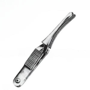 Abrazaderas de Bulldog Jhon-Hopkins de alta calidad de Venta caliente, abrazadera de instrumentos quirúrgicos de acero inoxidable curvada de 6,5 cm - Product Image 1