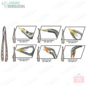 ชุดคีมทันตกรรมสำหรับถอนฟันเครื่องมือสกัดทำจากสแตนเลส - Product Image 3