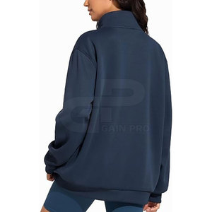 Sudadera Ligera Deportiva Personalizada para Mujer con Cierre de Cremallera, de Secado Rápido, para Entrenamiento, Fitness, Running y Gimnasio - Product Image 2